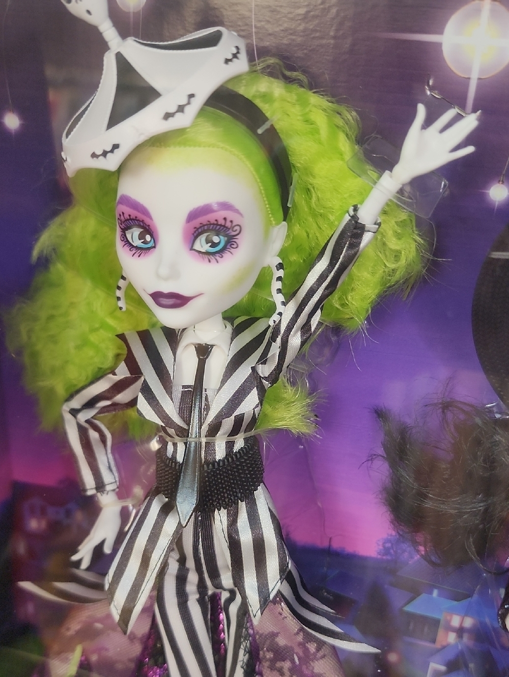 Monster High Skullector Beetlejuice & Lydia 2 Doll Set Mattel 2020 NRFB - Picture 7 of 15